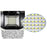 Carton / Lot de 4x Lampes solaires pour extérieur - Série OVNI BASIC - 250 Watts - 1900 lumens - Angle 360° - Diamètre tube d'insertion 80 mm - Avec détecteur de mouvement - Avec télécommande - Contrôleur MPPT - Couleur d'éclairage 3000K