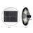 Carton / Lot de 4x Lampes solaires pour extérieur - Série OVNI BASIC - 250 Watts - 1900 lumens - Angle 360° - Diamètre tube d'insertion 80 mm - Avec détecteur de mouvement - Avec télécommande - Contrôleur MPPT - Couleur d'éclairage 3000K