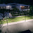 Carton / Lot de 6x Lampes LED solaire  - Série OVNI FUTUR - RGBWW - Type UFO - 1200 Watts - 2800 lumens - Panneau Monocristallin - Diamètre tube d'insertion 76 mm - Télécommande - Couleur 3000K / 6000K / RGB
