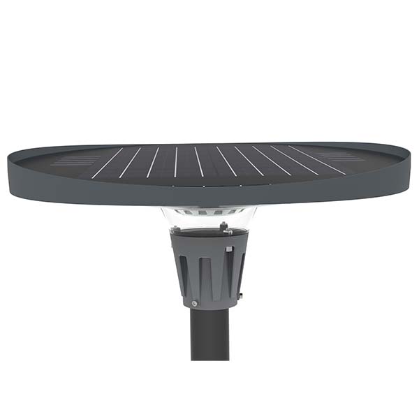 Carton / Lot de 6x Lampes LED solaire  - Série OVNI FUTUR - RGBWW - Type UFO - 1200 Watts - 2800 lumens - Panneau Monocristallin - Diamètre tube d'insertion 76 mm - Télécommande - Couleur 3000K / 6000K / RGB