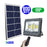 Projecteur LED solaire - Série WARRIOR - 800 Watts - Angle 120° - Lampe 39 x 30 x 8 cm - Panneau solaire 67 x 45 cm - IP67 - Avec télécommande - Dernière génération Solaire - Couleur éclairage 4000K