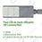 Lampe de rue filaire - Série FLEX V2 - 100 Watts - 13 000 Lumens - 130 Lumens/Watt - IP65 - IK09 - Angle 140x70° - 54 x 17 x 2 cm - 6000k – Angle rotatif ajustable - Tube d'insertion 50/60mm - Garantie 5 ans