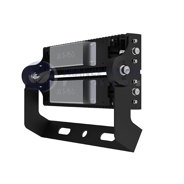 Projecteur haute puissance LED de stade - Série EXCEPTION - 240 Watts - 36 000 Lumens - 150 Lumens/Watt - Angle 20°/40°/60°/90° au choix - 44 x 28 x 11 cm - IP66 - IK08 - 2700k à 6500k - Transformateur Meanwell- Garantie 5 ans