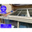 Carton / Lot de 7x Projecteurs LED solaires - Série WARRIOR RGBW (Multicolores + Blanc) - 60 Watts - Angle 120° - Lampe 21 x 17 x 6 cm - IP67 - Avec télécommande - Avec capteur crépusculaire - Bluetooth - Rythme musical