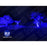 Carton / Lot de 7x Projecteurs LED solaires - Série WARRIOR RGBW (Multicolores + Blanc) - 60 Watts - Angle 120° - Lampe 21 x 17 x 6 cm - IP67 - Avec télécommande - Avec capteur crépusculaire - Bluetooth - Rythme musical