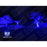 Carton / Lot de 5x Projecteurs LED solaires - Série WARRIOR RGBW (Multicolores + Blanc) - 100 Watts - Angle 120° - Lampe 26 x 20 x 6 cm - IP67 - Avec télécommande - Avec capteur crépusculaire - Bluetooth - Rythme musical
