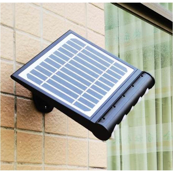 Lot de 12x Projecteurs / Lampes de sécurité solaires LED multifonctionnelles - Série SNIPER – Rendu lumineux 80 Watts - Angle 120° - IP65 - 26 x 21 x 7 cm – Détachable – 7 types d’installations - Avec détecteur de mouvement – Couleur éclairage 6000k