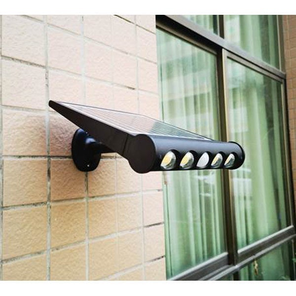 Lot de 12x Projecteurs / Lampes de sécurité solaires LED multifonctionnelles - Série SNIPER – Rendu lumineux 80 Watts - Angle 120° - IP65 - 26 x 21 x 7 cm – Détachable – 7 types d’installations - Avec détecteur de mouvement – Couleur éclairage 6000k